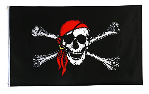 Die beste piratenflagge star cluster 90 x 150 cm pirate flagge fahne Bestsleller kaufen