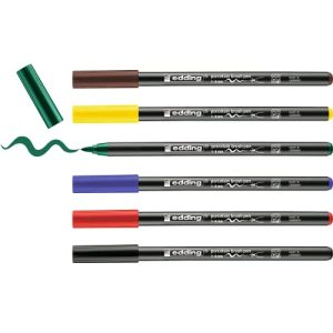 Porzellanstifte edding 4200 Porzellanpinselstift 6 Stifte