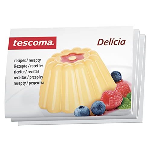 Puddingform Tescoma Pudding-Förmchen, weiß/gelb