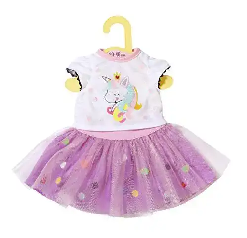 Puppenkleidung Zapf Creation 870495 Dolly Moda Einhorn Shirt