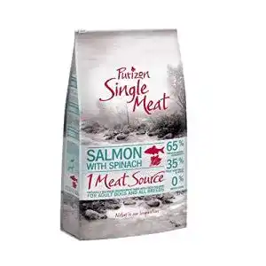 Purizon-Hundefutter Purizon getreidefreier Lachs mit Spinat 12 kg