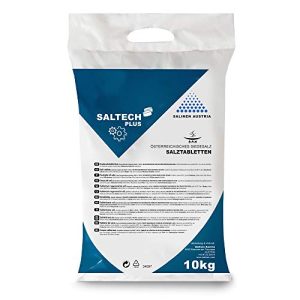 Sale rigenerante Saltech 2 pastiglie di sale PLUS in un sacco da 10 kg