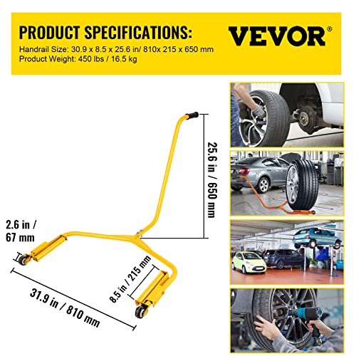 Reifenmontiermaschine VEVOR 204 kg Reifenmontiergerät Gelb
