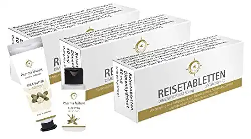 Reisetabletten REISETABLETTEN gegen Übelkeit und Erbrechen