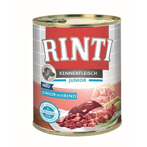 Rinti-Hundefutter Rinti Kennerfleisch Junior Rind 12x 800g
