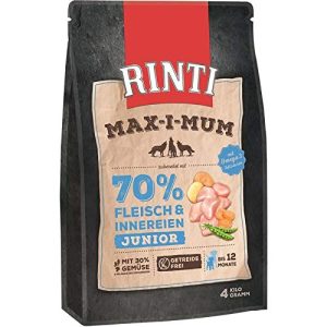 Rinti-Hundefutter Rinti MAX-I-MUM Junior Huhn 4kg