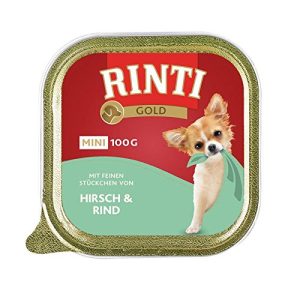 Rinti-Nassfutter Rinti 100g Gold Mini Hirsch + Rind