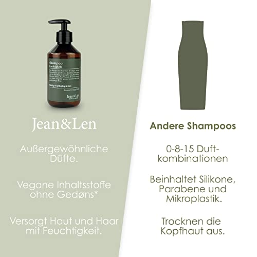 Rosmarin-Shampoo Jean & Len Shampoo Feuchtigkeit, 300 ml