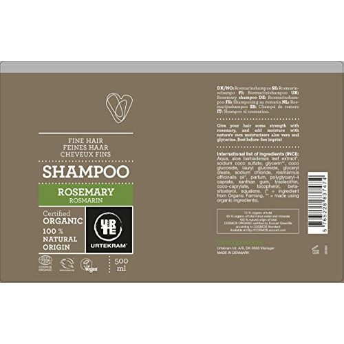 Rosmarin-Shampoo Urtekram Rosmarin Shampoo Bio, 500 ml