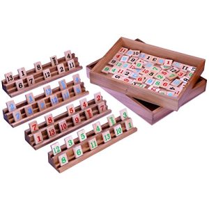 Rummy LOGOPLAY Legespiel mit 108 Spielsteinen