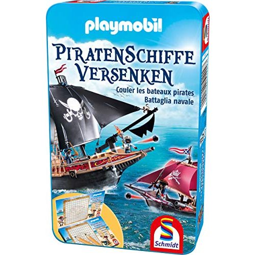 Schiffe versenken Spiel Schmidt Spiele 51429 Playmobil