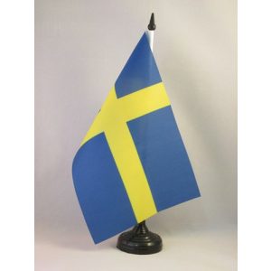 Schweden-Flagge AZ FLAG TISCHFLAGGE SCHWEDEN 21x14cm