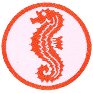 Seepferdchen-Abzeichen Grevinga ® Stoffabzeichen