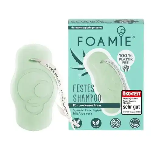 Shampoo trockene Kopfhaut Foamie Festes Shampoo, 80g