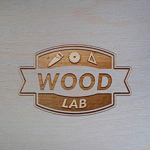 Sperrholzplatte Wood Lab 10 x A4 aus Birkenholz, 3 mm
