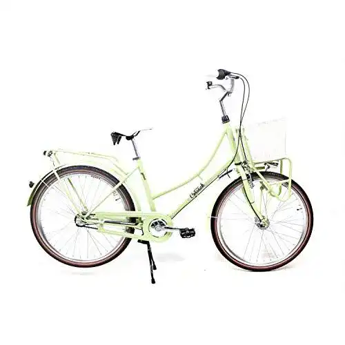 Sprick-Fahrrad Sprick 26 Zoll Fahrrad City Retro Bike Damen Korb