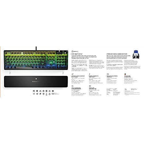 SteelSeries-Tastatur SteelSeries Apex 5 Hybrid-Mechanisch