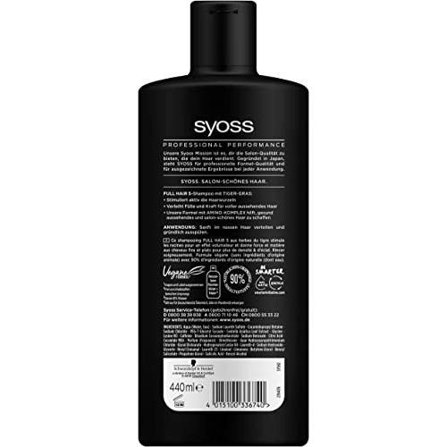 Syoss-Shampoo Syoss Shampoo Full Hair 5, 440 ml