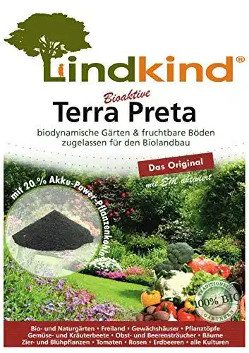 Terra preta Lindkind 80 Liter (4 Säcke) biodynamisch gärtnern