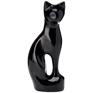 Tierurne Urns UK Gedenkurne, Katze, schwarz, 24,1 cm