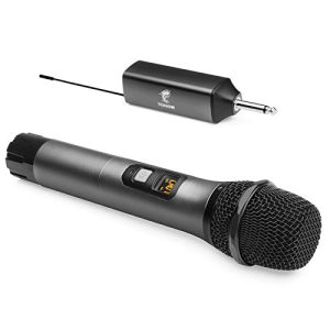 Tonor-Mikrofon TONOR Drahtloses Mikrofon, UHF Metall Kabellos