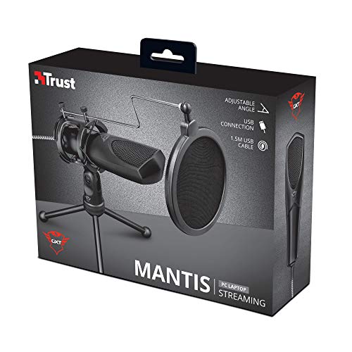 Trust-Mikrofon Trust Gaming GXT 232 Mantis USB mit Popfilter