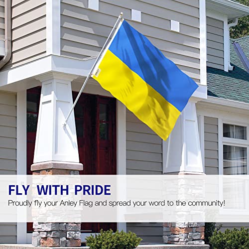 Ukraine-Flagge Anley Fliegenbrise 3×5 Fuß Ukraine Flagge