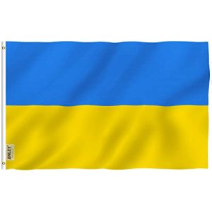 Ukraine-Flagge Anley Fliegenbrise 3×5 Fuß Ukraine Flagge