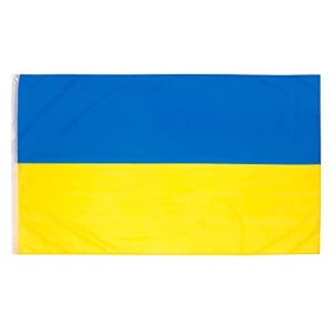 Ukraine-Flagge Aricona Ukraine Flagge 90 x 150 cm Messing-Ösen