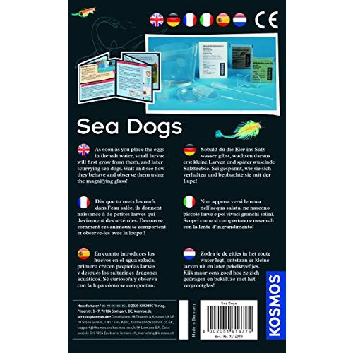Urzeitkrebse Kosmos 616779 Sea Dogs Experimentier Set