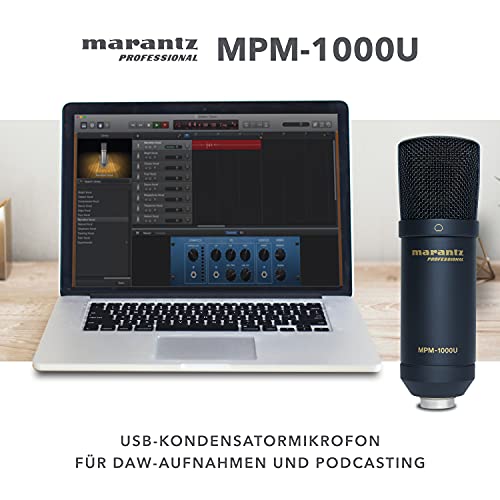 USB-Mikrofon Marantz Professional MPM-1000U Großmembran