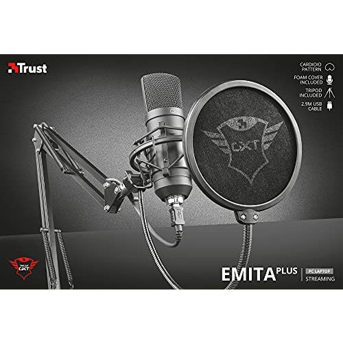 USB-Mikrofon Trust Gaming 22400 GXT 252 Emita Plus Studio
