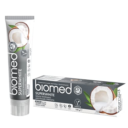 Die beste vegane zahnpasta biomed superwhite bleaching zahnpasta Bestsleller kaufen