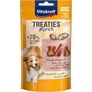 Vitakraft-Hundefutter Vitakraft Treaties Minis Leberwurst, 8x 48g