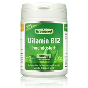 Vitamin-B12-Tabletten Greenfood Vitamin B12, hochdosiert