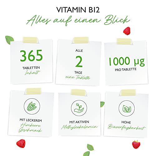 Vitamin-B12-Tabletten Vit4ever Vitamin B12, Lutschtabletten
