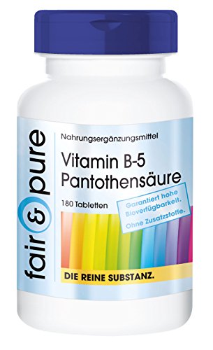 Die beste vitamin b5 fair pure tabletten 200mg pantothensaeure Bestsleller kaufen