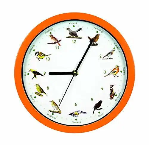 Vogeluhr FLIXi mit Deutschen Vogelstimmen