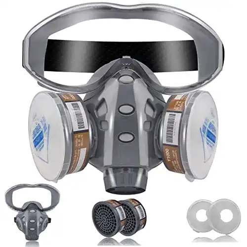 Die beste Vollmaske Facemoon Gasmaske Filter, abnehmbare Schutzbrille 2026 Test Bestseller Vollmaske Facemoon Gasmaske Filter, abnehmbare Schutzbrille