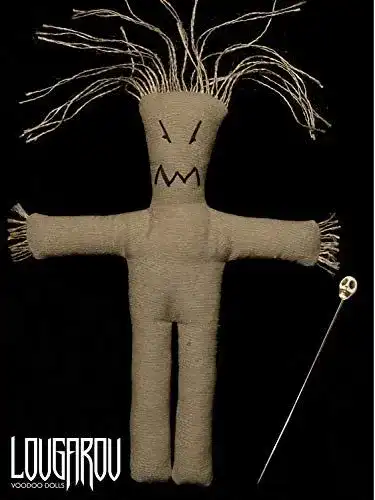 Voodoo-Puppe Unbekannt Mad Mojo Doll raw Set