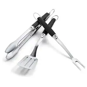 Weber-Grillbesteck Weber 6630 3Pc Ss Tool Set, 3-Piece