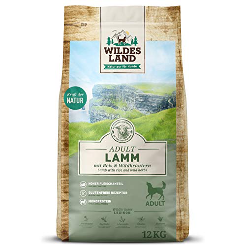 Wildes-Land-Hundefutter WILDES LAND Nr. 1 Lamm, 12 kg