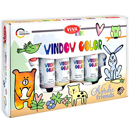 Window-Color Viva Decor ® Window Color Set Nordic Friends