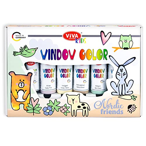 Die beste window color viva decor window color set nordic friends Bestsleller kaufen