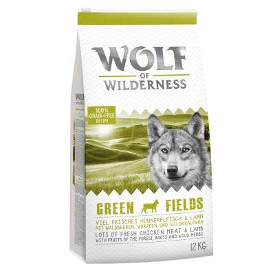 Wolf-of-Wilderness-Hundefutter Wolf of Wilderness “Green Fields”