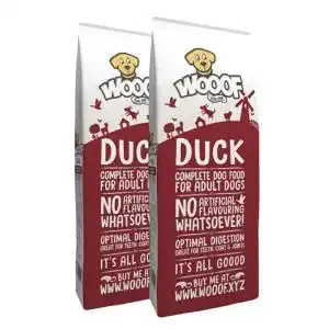 WOOOF-Hundefutter WOOOF Ente 28kg Ente, Obst & Gemüse