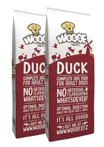WOOOF-Hundefutter WOOOF Ente 28kg Ente, Obst & Gemüse