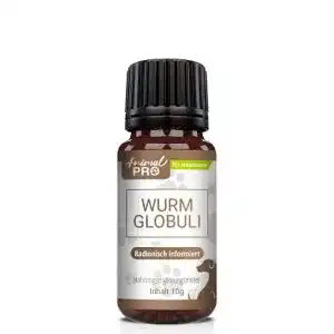 Wurmkur Hund Animal Pro, Wurm Globuli, 10 g Inhalt