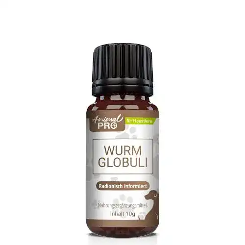 Wurmkur Hund Animal Pro, Wurm Globuli, 10 g Inhalt