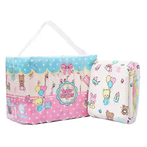 Abdl-Windel LittleForBig, 10 Stück-Baby Cuties M